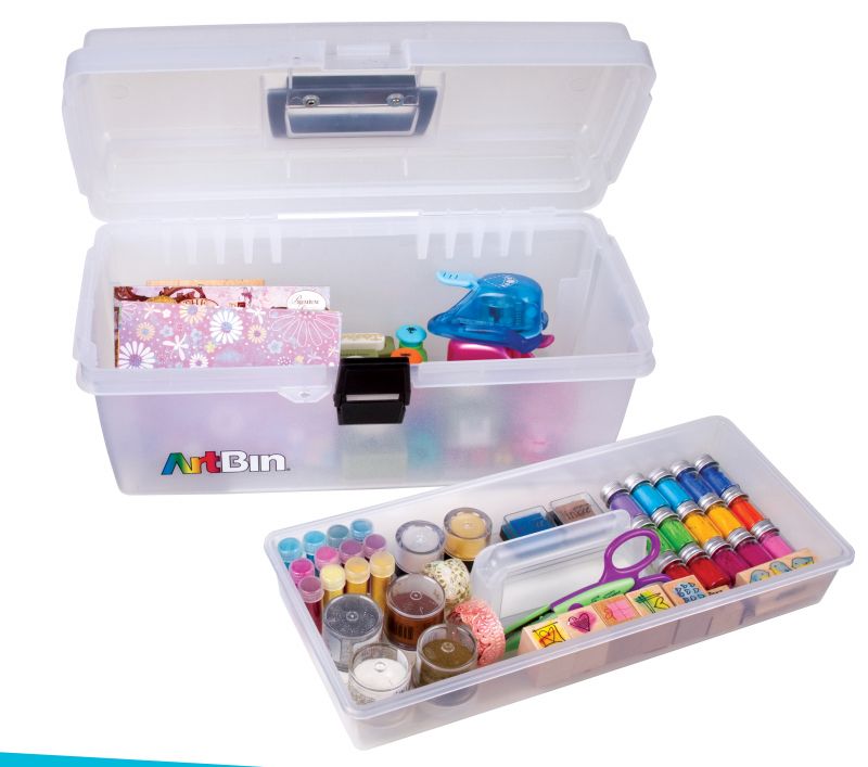  Facikono Tackle Box Organizers Pink Tackle Boxes for Kids Small  Craft Storage Box Art Supply Storage Organizer Plastic Tool Box with Handle Sewing  Box Container 3-layer Art Bin : Arts, Crafts