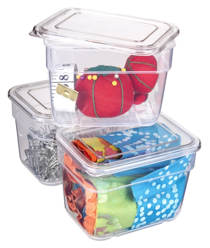 create a well organized #craftroom with ArtBin storage containers.