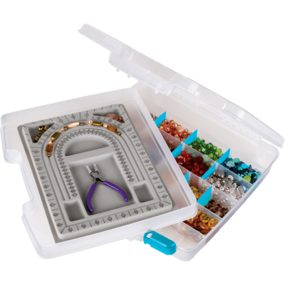 ArtBin Boîte de Rangement avec Poignée Transparent 36x34,6x7,6cm