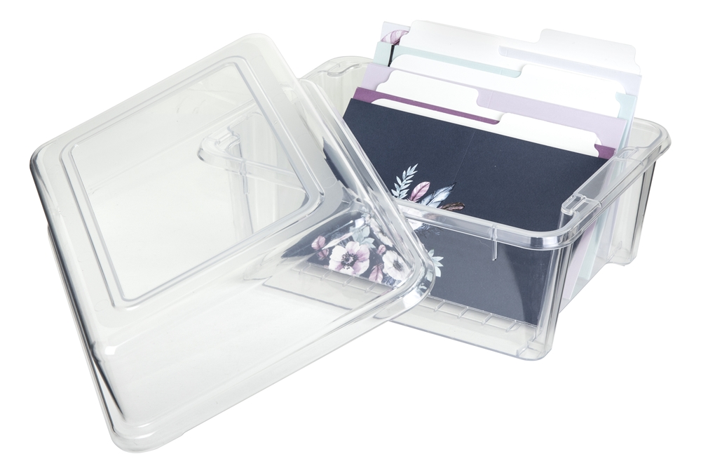 ArtBin Card and Photo Organizer Box with Dividers