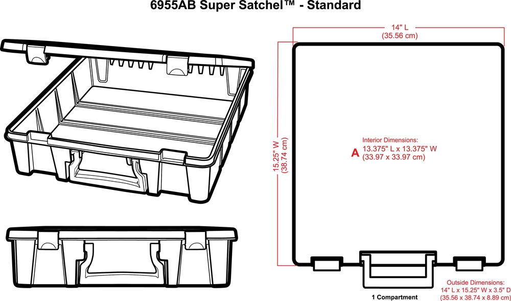 https://www.artbin.com/resize/Shared/Images/Product/Super-Satchel-1-Compartment-6955AB/6955AB-Diagram-w-Dimensions--1-.jpg?bw=1000&w=1000&bh=1000&h=1000