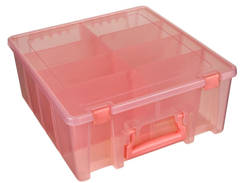 ArtBin Super Satchel Double Deep Box with Removable Dividers