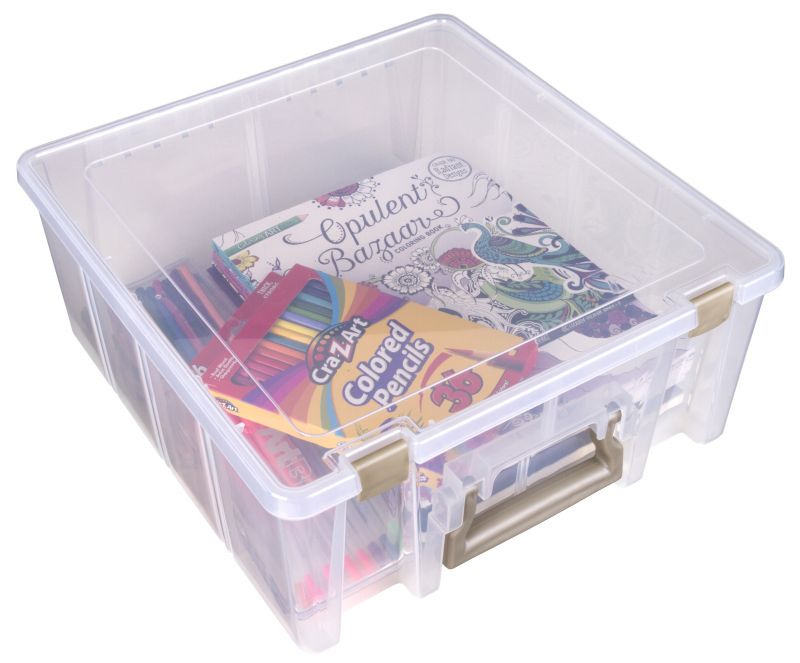 3 ArtBin Super Satchel System Double Deep with Dividers and Lift