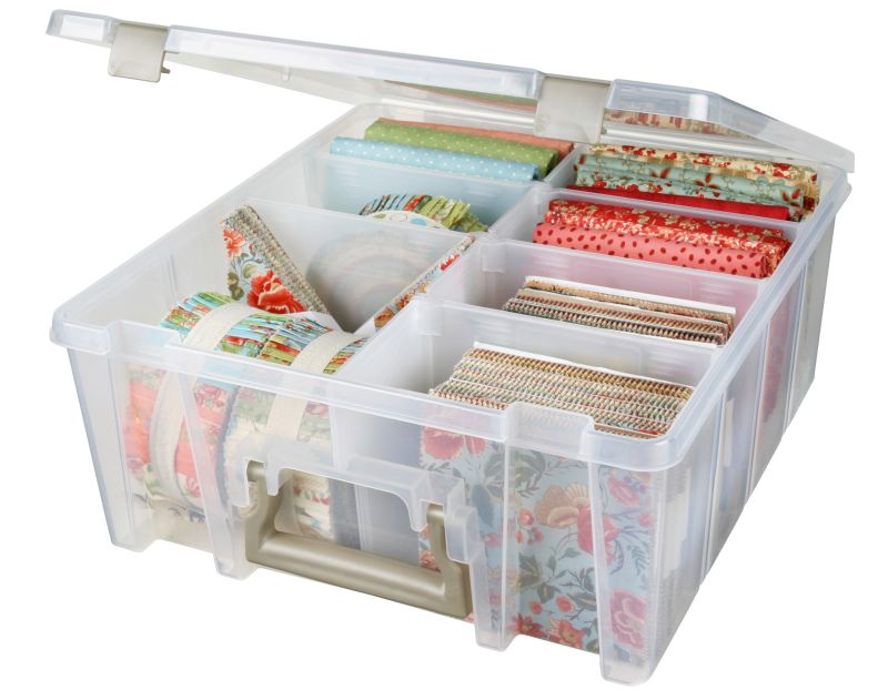 3 ArtBin Super Satchel System Double Deep with Dividers and Lift out Tray  6899AC